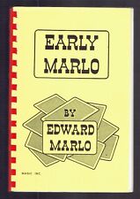 Early Marlo by Edward Marlo - Rare Vintage Magic Booklet picture