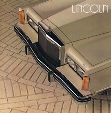 ORIGINAL Vintage 1982 Lincoln Oversize Sales Brochure Book picture