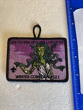 Uh To Yeh Hut Tee Lodge #89 2021 Winter Conclave Medusa OA CB-383G picture