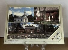 Postcard Massachusetts Longfellow's Wayside Inn Sudbury Multi View picture