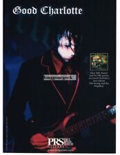 2003 PRS  Electric Guitar BILLY MARTIN of Good Charlotte Vintage Ad  picture