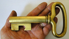 Vintage Mid-century Carl Aubock Brass Key Corkscrew 6