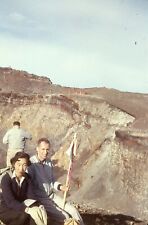 Vintage Photo Slide  Japan August 1957  Mt Fuji  Ridge across crater below #6 picture