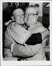 1954 Press Photo New York Giants manager Leo Durocher & owner Horace Stoneham picture