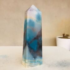 197g Natural trolleite Quartz Crystal Obelisk Wand Point Mineral Healing N948 picture