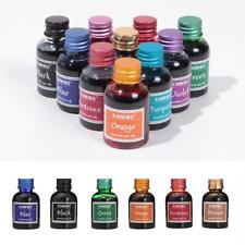 30ml Fountain Pen Inks In Bottle Choice Of 11 Colours Rich Bright Best Sale US picture