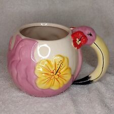 Flamingo Handle Coffee Mug Pink Flamingo Figurine by R.Lyon Designs picture