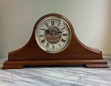 Vintage Seiko Quartz Mantel Oak Clock Westminster Whittington Chime picture