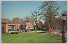 State View~Keuka Park New York~Keuka College~Hattie M Strong Library~1950s Pc picture