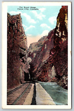 c1930s Royal Gorge Canon City Colorado Vintage Postcard picture