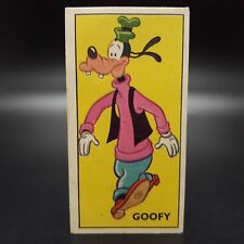 1957 Barratt Disney Mickey's Sweet Cigarettes #6 Goofy Rare Tobacco Card picture