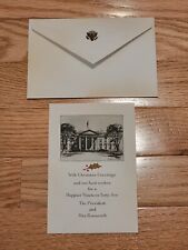 SUPERB  1944 President Franklin D. Roosevelt Official White House Christmas Card picture