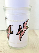Vintage Welch's Jelly Glass Pteranodon Dinosaur Series Juice Glass 1988 picture