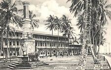 Colon Panama, Aspinwall Monument and Washington House, Vintage Postcard picture