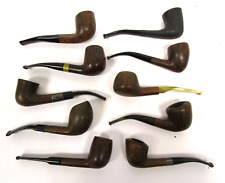 Vintage Lot of 10 Tobacco Smoking Pipes Ben Wade Dr. Grabow Gigi and MORE picture