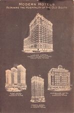 Eastland Houston Ft Worth TX Texas Lamar Rice Connellee Hotel Vtg Postcard A64 picture