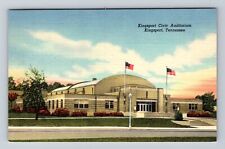 Kingsport TN-Tennessee, Kingsport Civic Auditorium, Antique Vintage Postcard picture