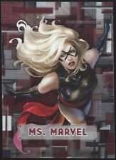 2012 Marvel Beginnings Series 3 PRIME MICROMOTION Etched Foil #M3-30..MS. MARVEL picture
