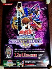 Yu-Gi-Oh Official Card Game STRUCTURE DECK Kaiba Vol 2 Promotional Poster picture
