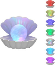 Lamparas de Perlas de Concha de Humor Cambiantes de 8 Colores Rgb Con Tematica picture