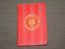VINTAGE 1929  UNION NATIONAL BANK SCHENECTADY NY CALENDAR BOOKLET picture