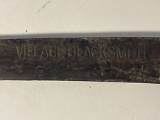 Vintage Village Blacksmith Knife. 23 Inches Long. picture