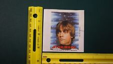 Star Wars Sugar-Free Bubble Gum wrapper #38 of 56 Luke 1977-78 picture