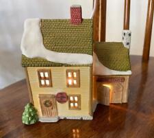 Dept 56 New England Village Heritage Series Livery Stable & Boot Shop Lights Up picture
