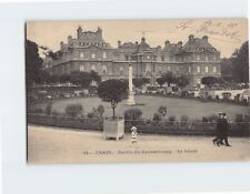 Postcard Le Sénat Jardin du Luxembourg Paris France picture
