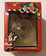 Vintage Looney Tunes Daffy Duck Baseball Christmas Ornament 1997 Matrix picture