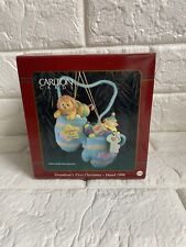 Carlton Heirloom Ornament Grandson’s First Christmas Dated 1998 #24 picture