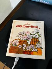 Vintage 1978 Hallmark Date Book Pocketbook Calendar Wallet Style Unused picture