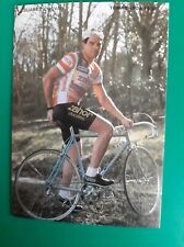 CYCLING cycling card JESUS SUAREZ CAVES team AHOR chocolates 1986 picture