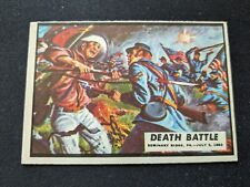 1965 A&BC Civil War News Card # 47 Death Battle (VG) picture