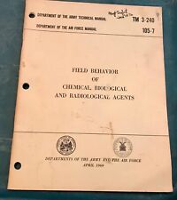 April 1969  Technical Manual TM-3-240 Chemical Biological Army picture