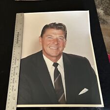 Rare President Ronald Reagan Postcard 40th President of the United States Color picture