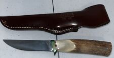 Vintage GERBER Model C425  Knife  Stag handle-8 1/2