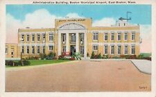 1920's Boston MA Postcard Administration Building Boston Airport UNPOSTED MA135 picture