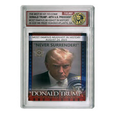 US 45th President Donald Trump Mugshot Commemorative Paper Card Home Decoration picture