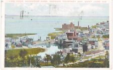 SAINT JOHN NB View from Rockwood Park showing Courtney Bay 1910 Canada  picture