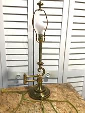 VTG  Stiffel Brass Swing Arm Table  knob switch picture