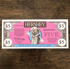 1998 Extremely RARE $5 Hershey Chocolate Dollar H00001891 Uncirculated picture