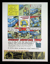 Incredible Change-Bots Top Shelf Comics 2011 Print Magazine Ad Poster ADVERT picture