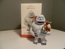 Hallmark 2015 Misfit Friends Bumble Abominable Snowman & Rudolph Ornament picture