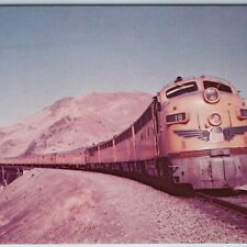 c1950s Huntington, OR Union Pacific Streamliner Train Portland Rose Railway A201 picture