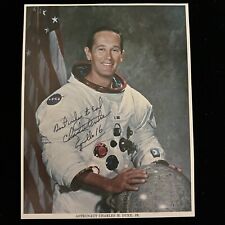 Charles Charlie M. Duke Jr. Signed White Space Suit WSS NASA Lithograph Zarelli picture