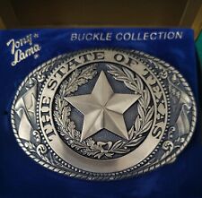 TONY LAMA Buckle Collection STATE OF TEXAS 1979-80 in Original Packaging RARE picture