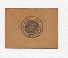 1912 UNIVERSITY OF OKLAHOMA COLLEGE LEATHER TOBACCO PREMIUM L-20 SERIES        picture