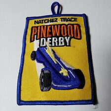 Natchez Trace Pinewood Derby Patch Emblem Decal Vintage picture