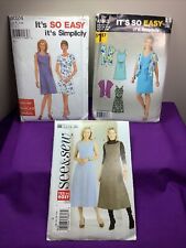 Lot EASY Simplicity Butterick DRESS Sewing PATTERNS Size 8-18 Uncut    X54 picture